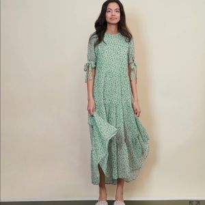 Sister Jane Rival Floral Tiered Dress size XL